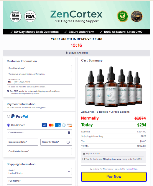 zencortex order
